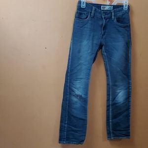 Levi's blue jeans.